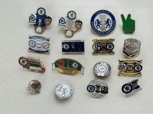 Job Lot 16 CHELSEA Football Club Supporters Badges F A Cup Champions League Etc for sale on Ebay
