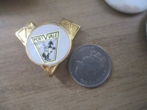 Port Vale fc   football badge for sale on Ebay