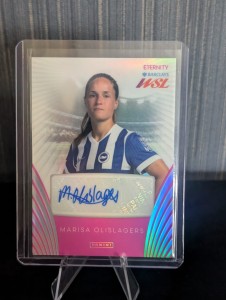 Panini WSL Eternity Marisa Olislagers Autograph Brighton Numbered To /20 for sale on Ebay
