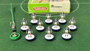 Subbuteo LW Team - 464 West Brom (wide stripe version) for sale on Ebay