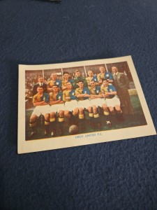 Leeds United Fc Shermans Post Card 1938 1939 for sale on Ebay