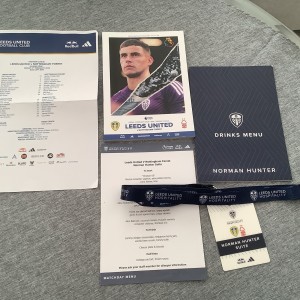 LEEDS UTD V NOTTINGHAM PREMIER LEAGUE MATCH PROG/T-SHEET/MENU/LANYARD 6/02/2026 for sale on Ebay