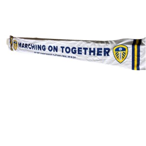 Leeds United 2023/24 Championship Playoff final Scarf for sale on Ebay