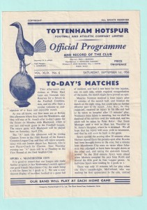 1956/57 FOOTBALL COMBINATION : TOTTENHAM HOTSPUR v NORWICH CITY RESERVES for sale on Ebay