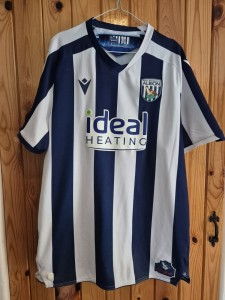 West Bromwich Albion 2024/2025 Home Football Shirt XXXL - Authentic for sale on Ebay