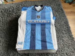 Coventry City 1998/99 Home Shirt #WHELAN 8 Size 46/48 XL Football Shirt Retro for sale on Ebay