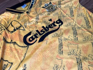 Robbie Fowler Liverpool Third Shirt  1994/96 - Large Mens  for sale on Ebay