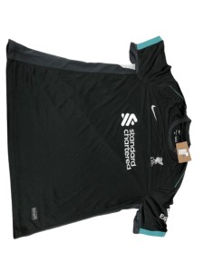 Nike Liverpool FC Dri-FIT Shirt 5XL Black Standard Chartered With Tags for sale on Ebay