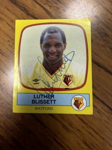 Unused Panini 88 sticker - Luther Blissett Watford for sale on Ebay