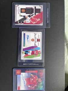 Manchester United Signed Number Card Bundle, Evra, Dalot And Maguire Patch for sale on Ebay