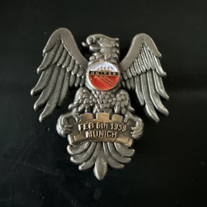 Manchester United Phoenix Munich 1958 Rising From The Ashes Badge MUFC for sale on Ebay