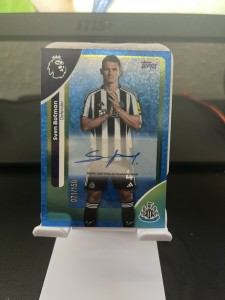 Sven Botman 2025-26 Topps Premier League /150 Auto Blue Newcastle #AC-SB for sale on Ebay