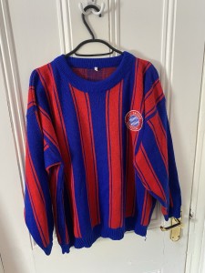 Vintage Bayern Munich Sweater Size L for sale on Ebay