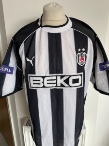 Vintage Besiktas 2003-04 Home Football Shirt Large Mens Puma  for sale on Ebay