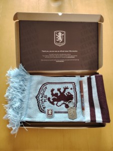 Aston Villa FC Membership Pack (25/26) New & boxed. for sale on Ebay