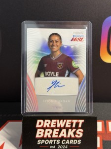 FIFON MORGAN WEST HAM AUTO CARD PANINI WSL ETERNITY for sale on Ebay