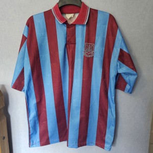West Ham United Bukta 90's Lesuire Football Shirt  (Men's Large) - See Below for sale on Ebay