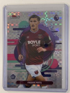 TOPPS FINEST 2026 FREDDIE POTTS WEST HAM CHECKERBOARD . for sale on Ebay