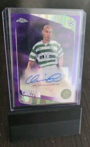 Henrik Larsson Auto /75 Topps UCC Chrome 2025/26 Celtic FC for sale on Ebay
