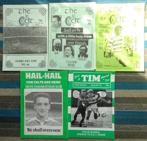 Celtic Fanzines for sale on Ebay