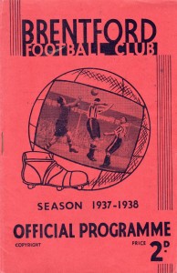 PRE WAR : Brentford v Bolton Wanderers  January 1st 1938 for sale on Ebay
