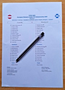 Scotland Women v Austria  Women - 10/4/26 - European Women's U19 Championship for sale on Ebay