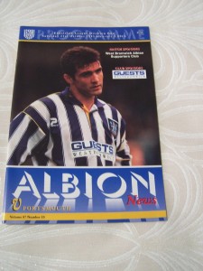West Bromwich Albion v Portsmouth Endsleigh League Division One 21.10.1995 for sale on Ebay