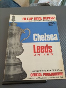 1970 FA Cup Final Replay Chelsea v Leeds Utd @ Old Trafford 29th April 1970 Ce for sale on Ebay