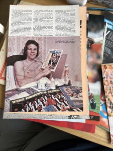 Collection Of Football Autographed Magazine Pictures 1980’s-2000’s for sale on Ebay