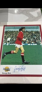 Mamchester United George Best Signed With Coa for sale on Ebay