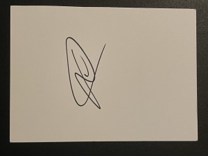 Joel Ward -Swansea City Fc Sigend Card for sale on Ebay