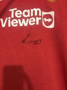 Casemiro Signed Manchester United Home Shirt 23/24 Season for sale on Ebay