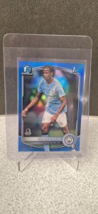 2025-26 Topps UCC Chrome Manchester City 1st Bowman Stephen Mfuni /150 for sale on Ebay