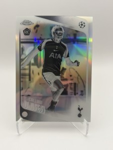 Topps Chrome UCC 2025 / 26 Callum Olusesi Black X-Ray Parallel Tottenham Hotspur for sale on Ebay
