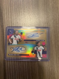 Topps Finest 2026 Harry Kane Hurn Ming Son Tottenham Hotspur Dual Auto /50 for sale on Ebay