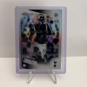 Topps Chrome UCC 2025-2026 - Brennan Johnson Negative Parallel - Tottenham for sale on Ebay