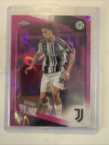 Topps Chrome 2025 UCC Kenan Yildiz Tottenham /250 for sale on Ebay