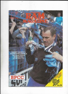 DERBY COUNTY V PLYMOUTH ARGYLE  9/05/1987 DIVISION 2 (7) for sale on Ebay