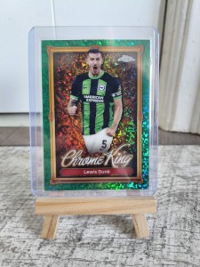 Topps Premier League 2025/2026 Lewis Dunk Brighton Chrome King Emerald Sparkle for sale on Ebay