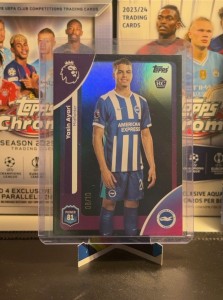 Topps Premier League 2026 Yasin Ayari /10 Rookie Mint Condition Brighton for sale on Ebay
