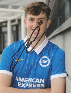 Jensen Weir [Brighton & Hove Albion] Signed 8x6 Colour Photo for sale on Ebay