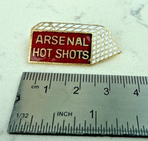 Vintage Arsenal metal pin badge for sale on Ebay