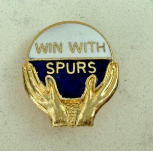 Tottenham Hotspur enamel metal pin badge - Spurs for sale on Ebay