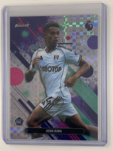TOPPS FINEST 2026 JOSH KING  FULHAM CHECKERBOARD for sale on Ebay