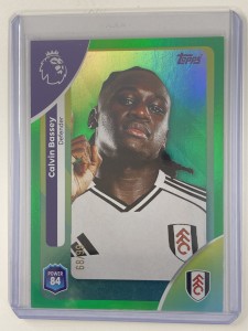 TOPPS FLAGSHIP 25/26 CALVIN BASSEY FULHAM PARALLEL 68/99. for sale on Ebay