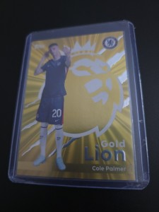 Cole Palmer Gold Lion Topps Premier League 2025-26 Chelsea for sale on Ebay