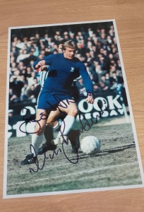 Superb Hand Signed Alan Birchenall Chelsea 12x8