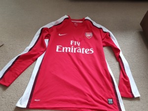 Arsenal Home Shirt 2008-2009 Long Sleeve Football Shirt Size XL for sale on Ebay