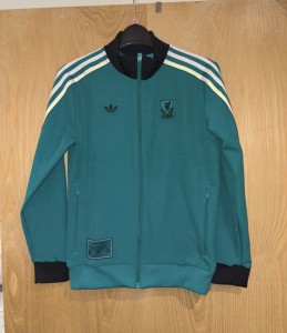 Adidas LFC youth Football 25/26 Third Anthems Sea Green Jacket Size 12-13 Years for sale on Ebay