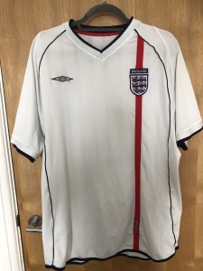 England Umbro 2001/03 Vintage Home Football Shirt Size XL 46”  for sale on Ebay